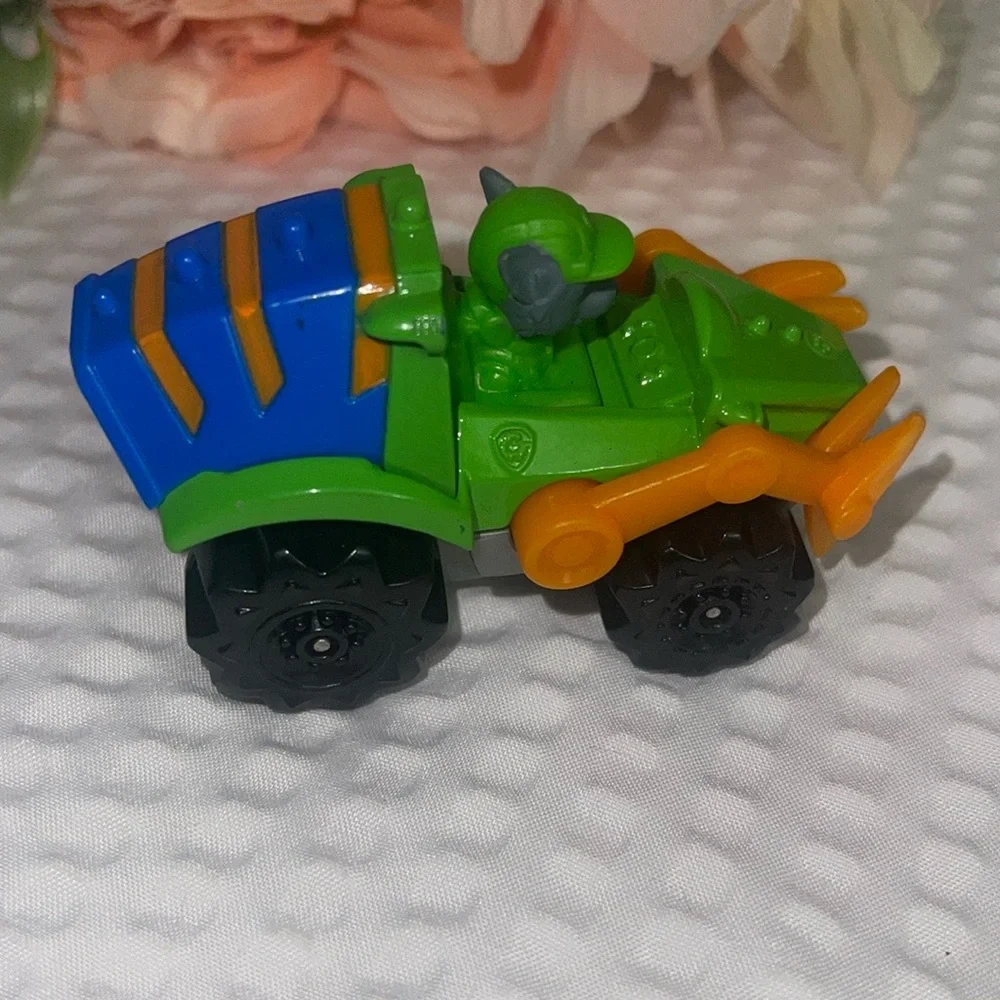 Paw Patrol Rocky  T-Rex Dino Rescue Die Cast Off Road Vehicle    2.5 Inch Long